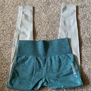 Gymshark ombré seamless leggings size xs